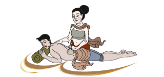 Körper in einen Zustand der Ruhe und Regeneration Thai-Massage Körper in einen Zustand der Ruhe und Regeneration